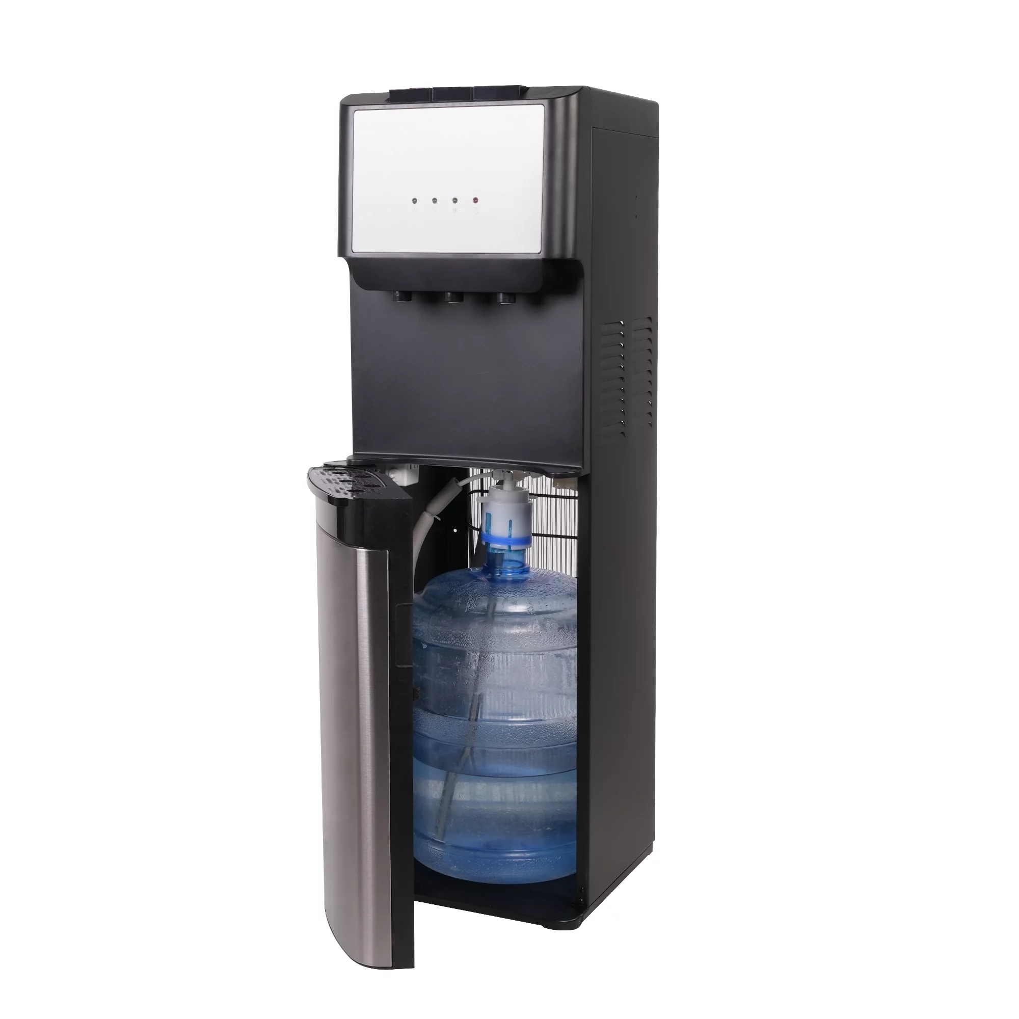 5 Gallon Bottom Loading Stainless Steel Water Cooler Dispenser with 3 Temperature Settings