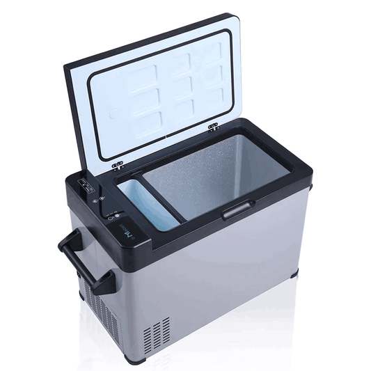 Car Refrigerator 52 Quart 12V/24V DC Portable Refrigerator Freezer Electric Cooler -7.6℉ - 68℉ for RV