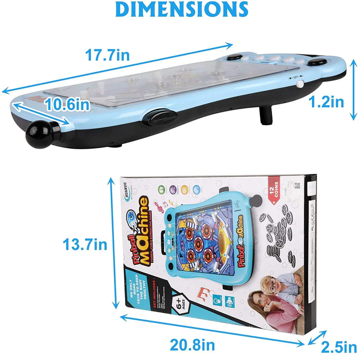 Pinball Machine for Kids Portable Tabletop Game
