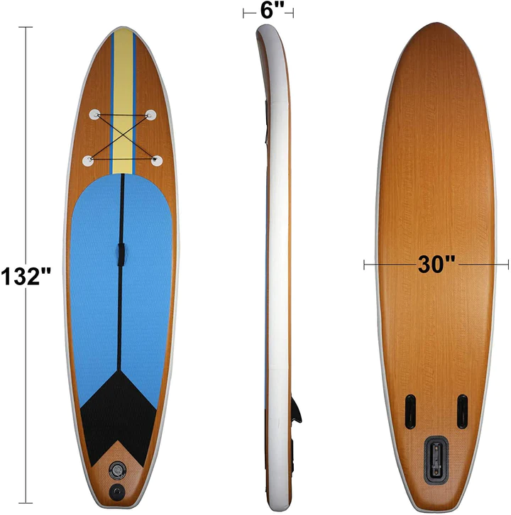 Inflatable Paddle Boards with Surf Board Accessories & Carry Bag