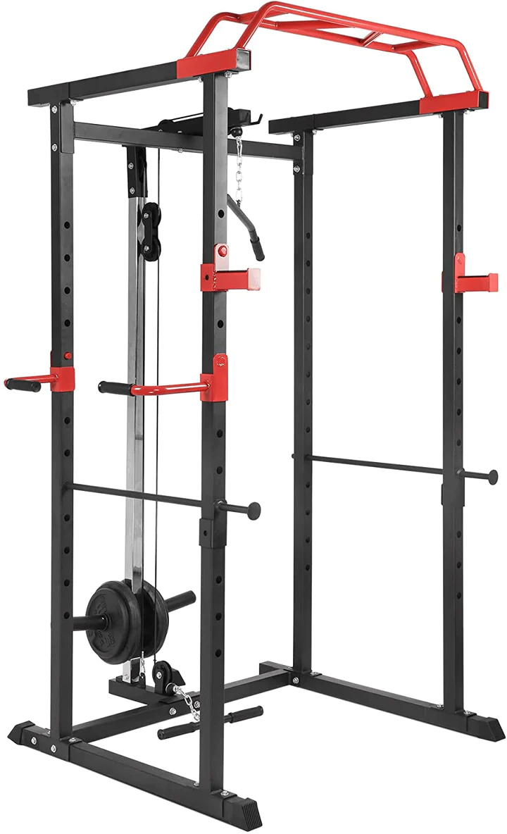 Full Body Train Power Rack Squat Cage, Fitness Smith Cage System