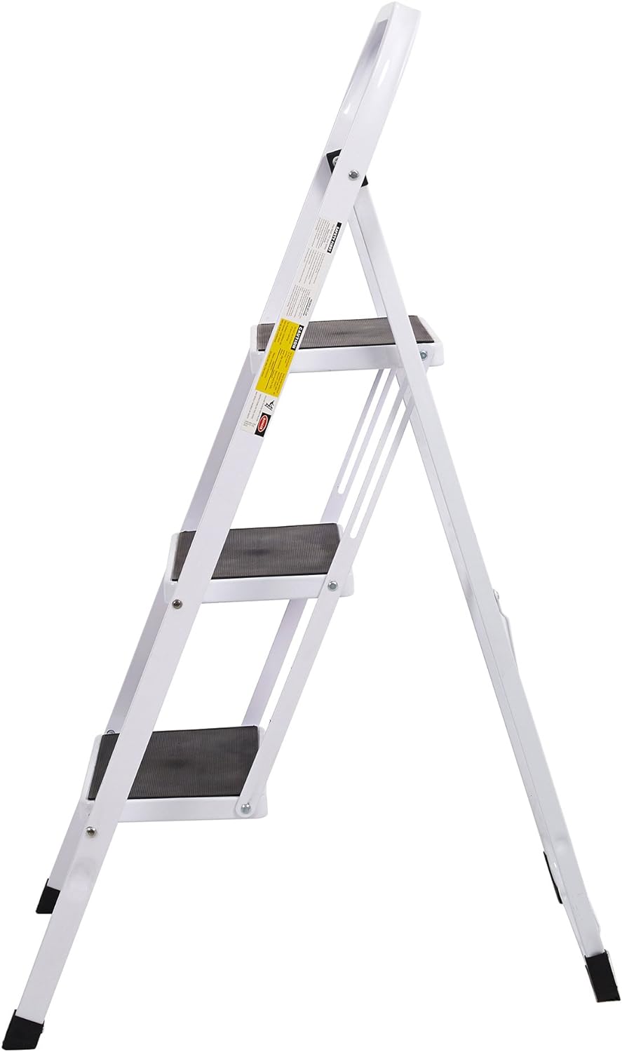 2 Step Non-Slip Aluminum Ladder Folding Platform Stool with 330 lbs Capacity