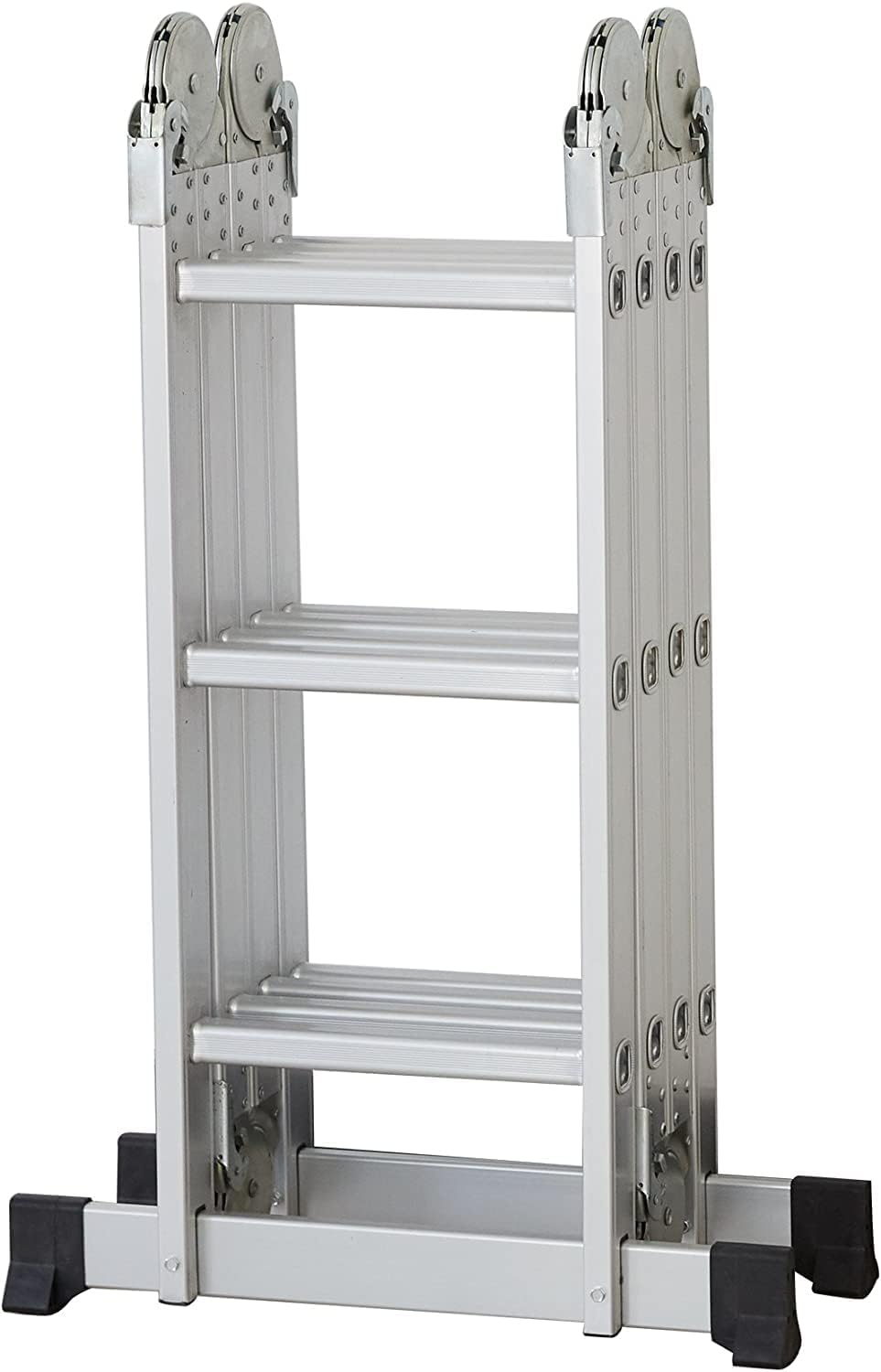 11.5ft Multi Purpose Extension Aluminum Folding Step Ladder