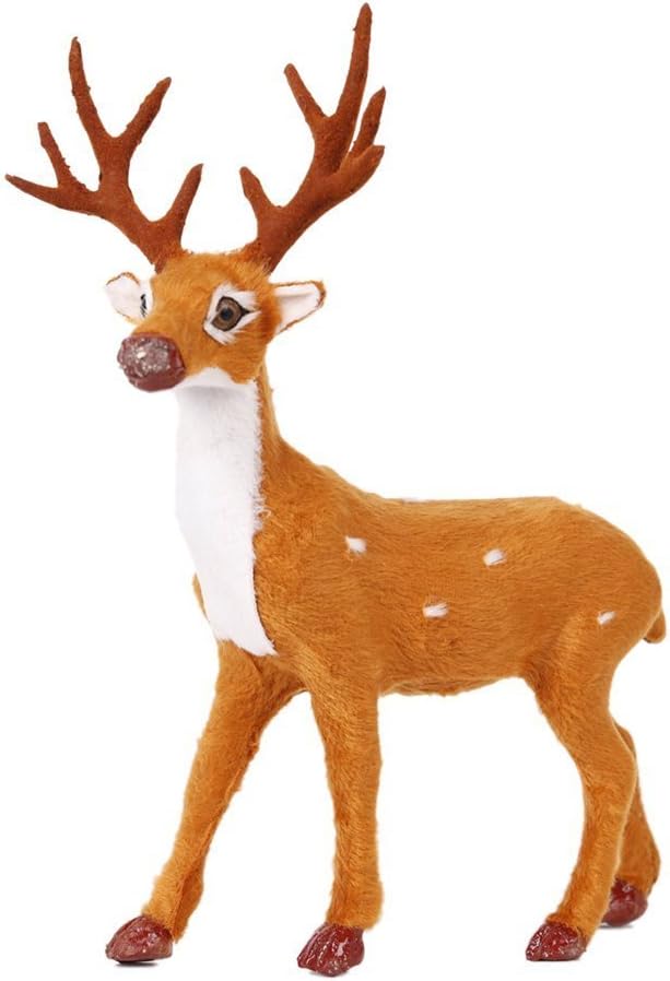 Christmas Toy Reindeer Doll Christmas Gift Plush Toy | karmasfar.us