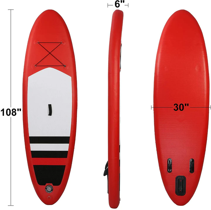 9' Inflatable Stand Up SUP Paddleboards with Accessories & Backpack Leash | karmasfar.us9' Inflatable Stand Up SUP Paddleboards with Accessories & Backpack Leash | karmasfar.us