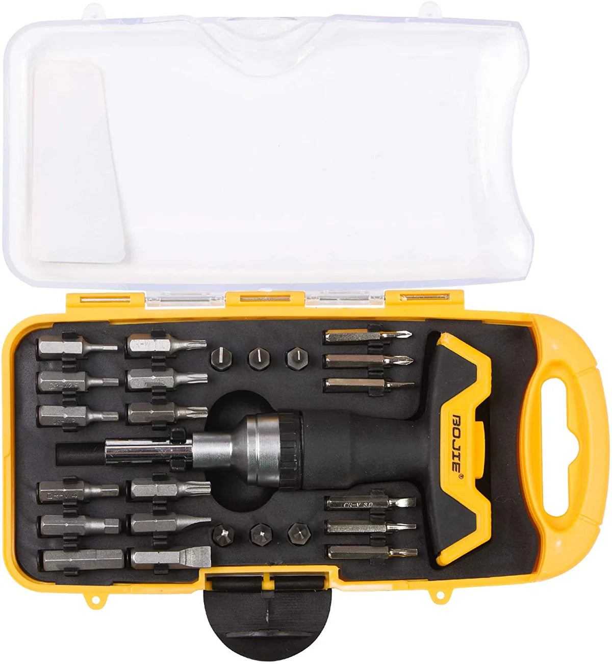 Multi-purpose Tool Set Tool Kit for Home Small Repair,General Household Tool box with Plastic Storage Case