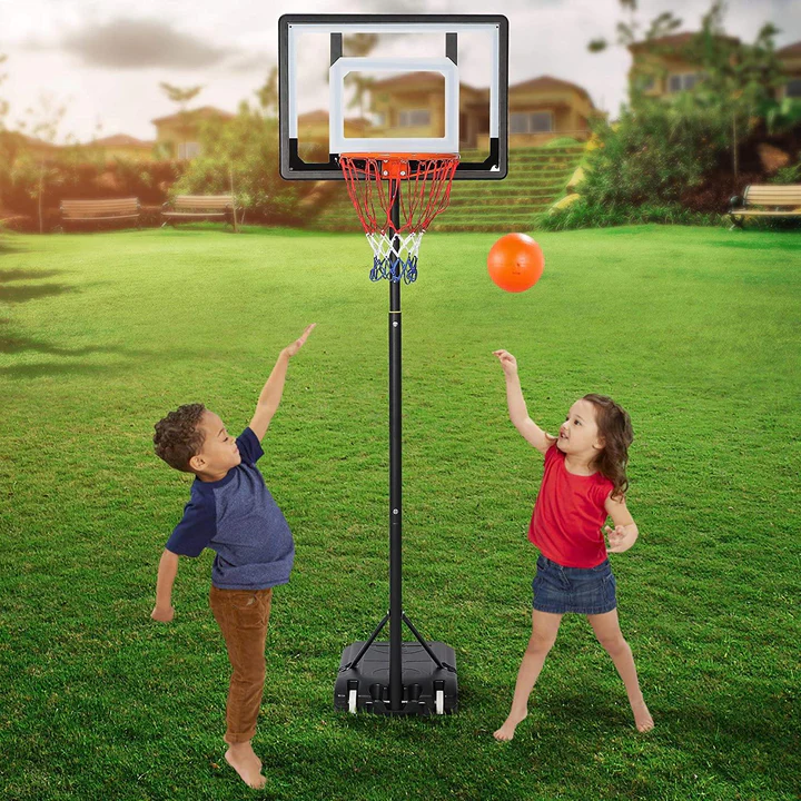 Portable Basketball Hoop Backboard System Stand Outdoor Sports