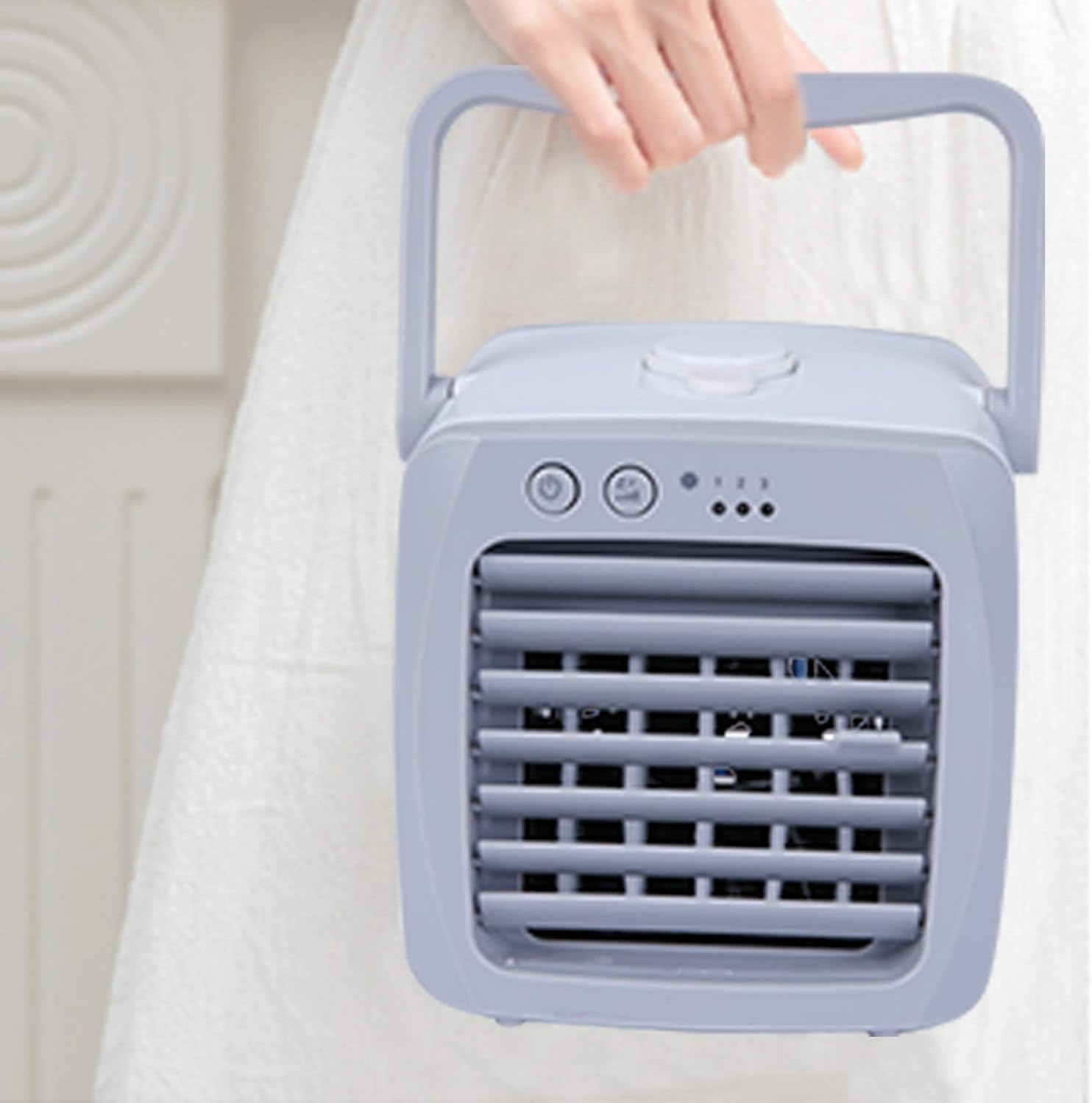 Portable Evaporative Air Conditioner Cooler Small Cooling Fan with USB Charge