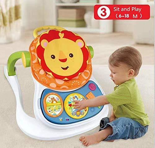 Baby Walker Stroller Sitting Posture Multi-Function Baby Stroller Game Car