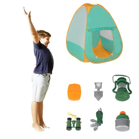 Kids Camping Set with Tent Camping Gear Tool