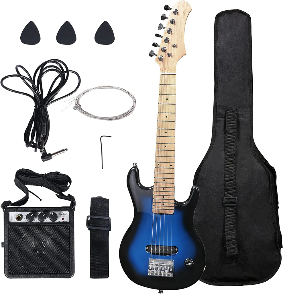 30" Electric Guitar Beginner Kits for Starter Guitar Includes Gig Bag