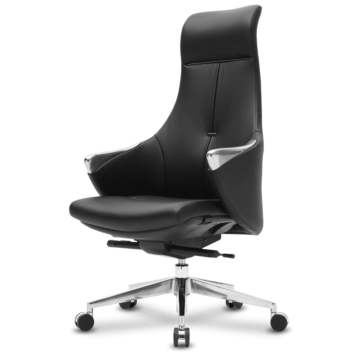 Executive Ergonomic Leather Office Chairs with Tilt and Height Adjustable，360 Degree Swivel | karmasfar.us
