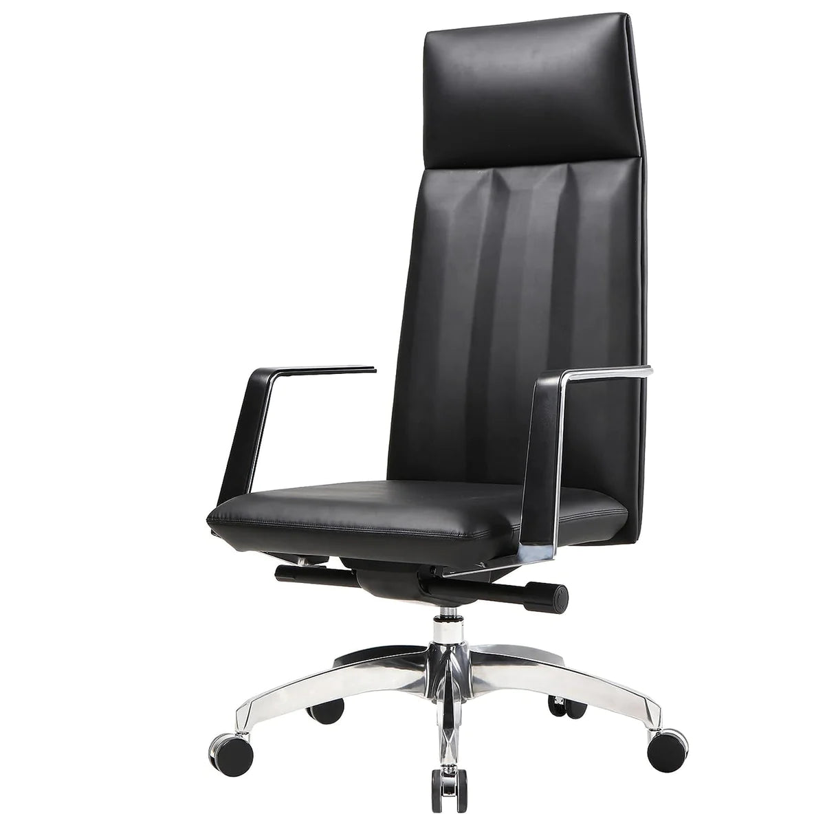Office Chair Ergonomic Leather Chairs with Headrest for Home Office，High Back ，360 Degree Swivel | karmasfar.us