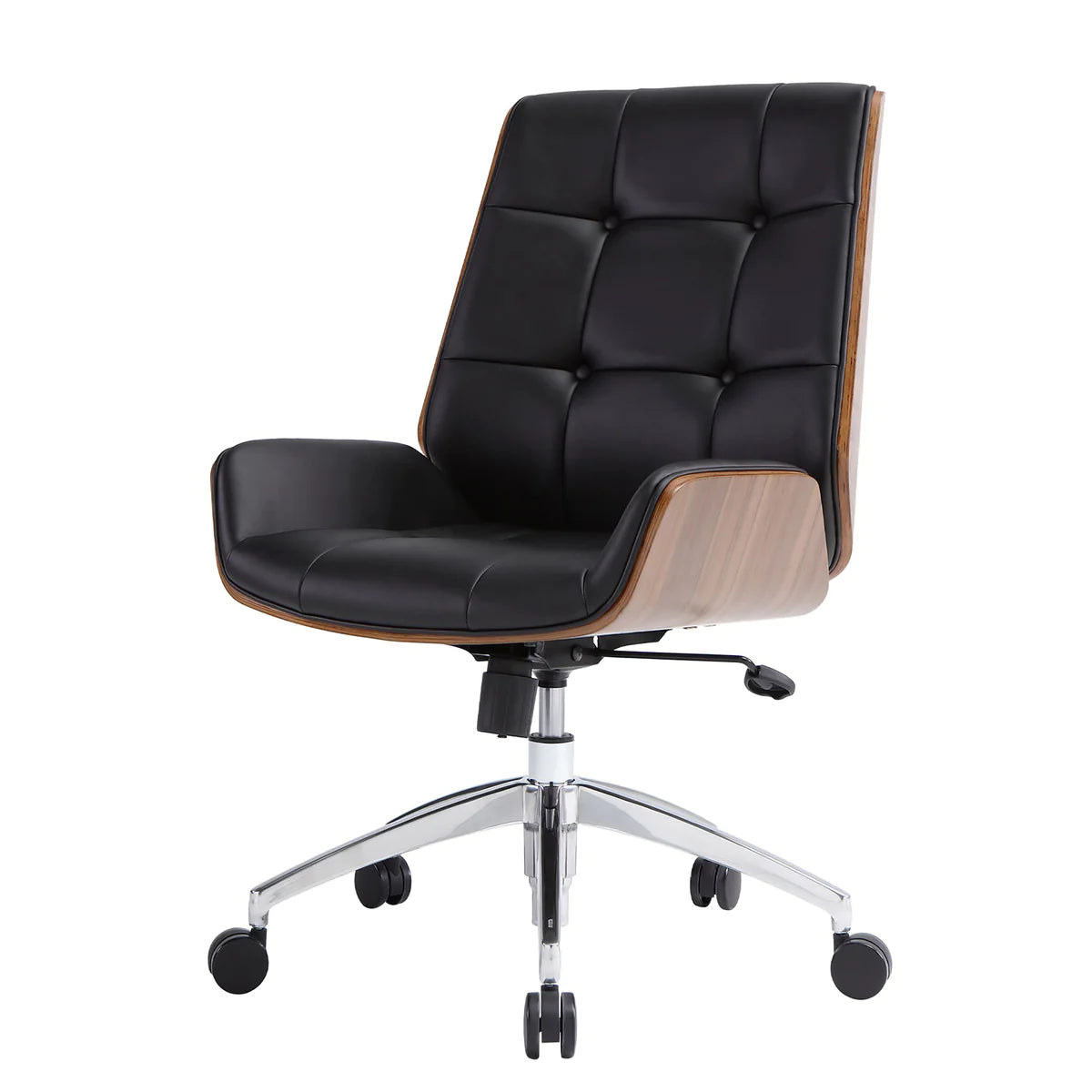 Ergonomic Office Leather Chairs with Tilt and Height Adjustable，Executive，360 Degree Swivel