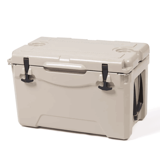 35Quart Rotomolded Insulated Coolers, 5 Days Retention, Heavy Duty Ice Chest for BBQ, Fishing, Drink, Beverage, Camping and Picnic