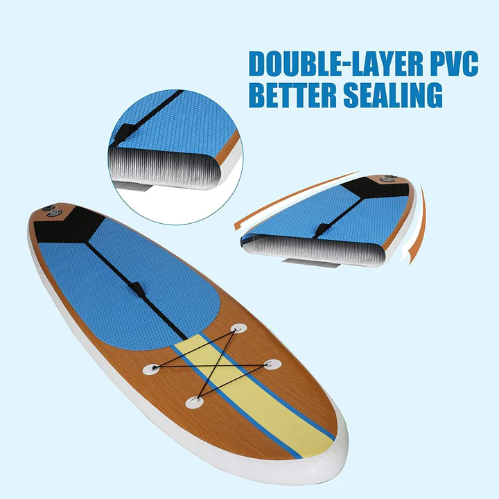 Inflatable Paddle Boards with Surf Board Accessories & Carry Bag