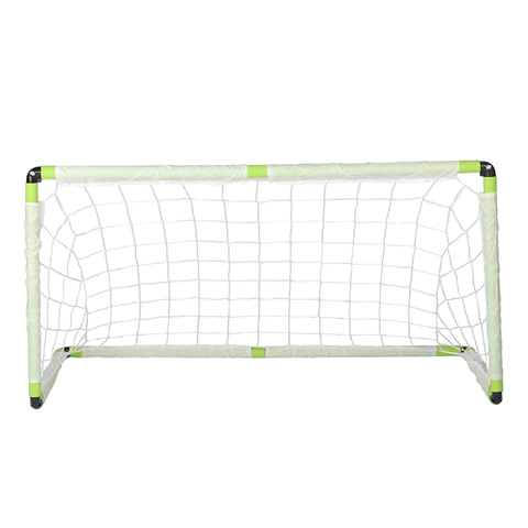 Kids Soccer Goal Portable Football Practice Net with Carry Bag and 4 Ground Stakes for Games and Training