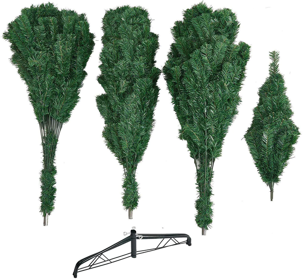 9’ Artificial Christmas Tree with 1850 Branch Tips, Green