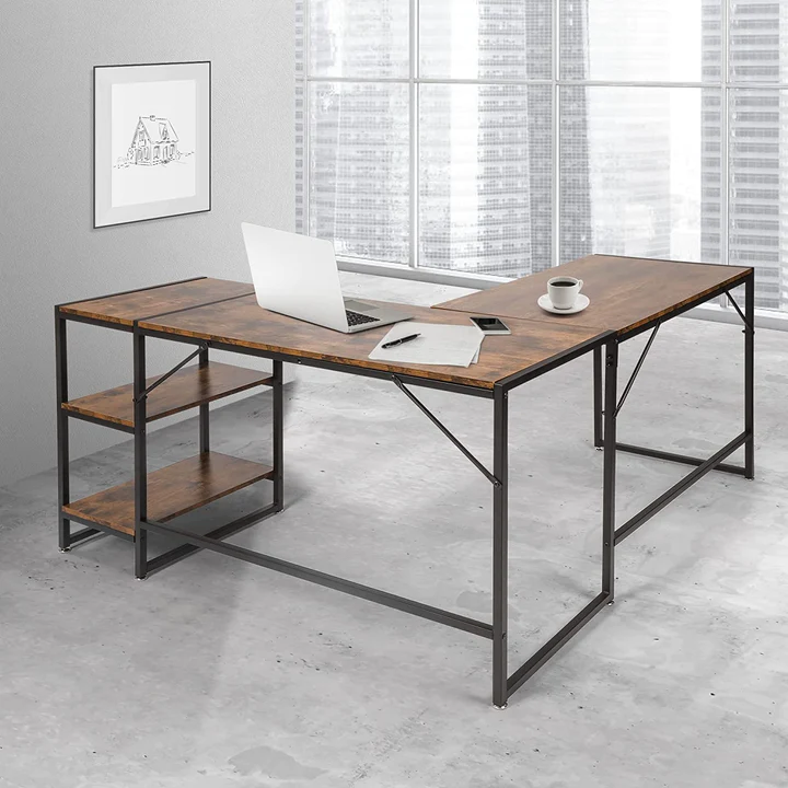 Versatile L-Shaped Desk: Perfect for Home Offices | karmasfar.us