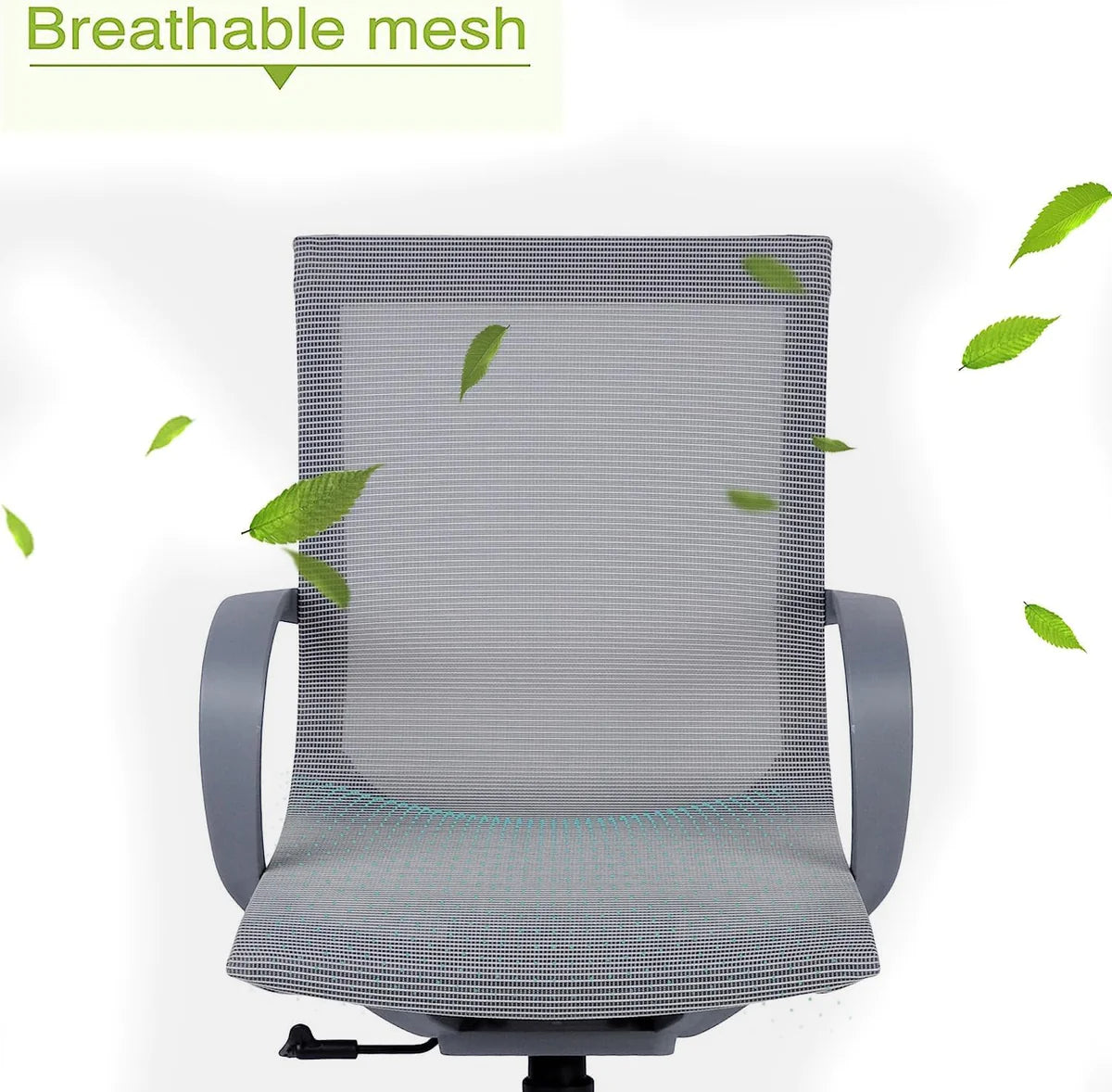 Mesh Chair Breathable Back Seat Height Adjustable for Home ＆Office