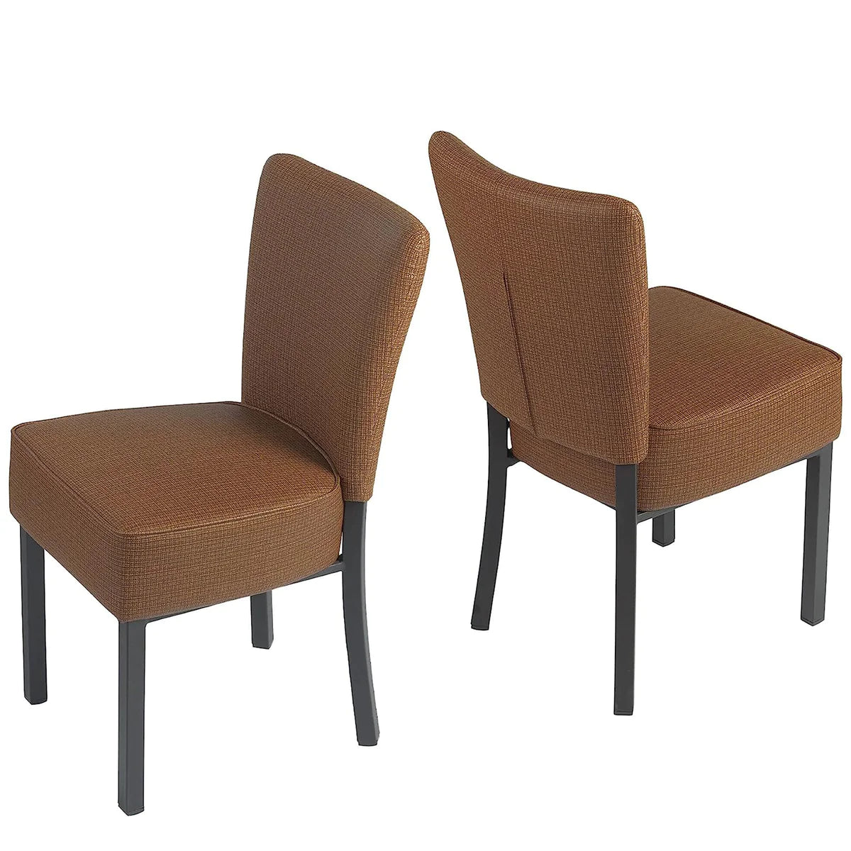 2 Set of Upholstered Chairs PU Leather Modern Dining Room Chairs, Soft, Multiple colors