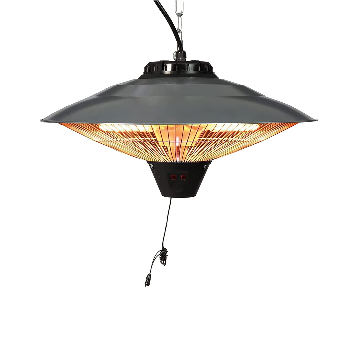 Electric Patio Heater, Ceiling Mounted or Hanging Patio Infrared heater, Waterproof IP24