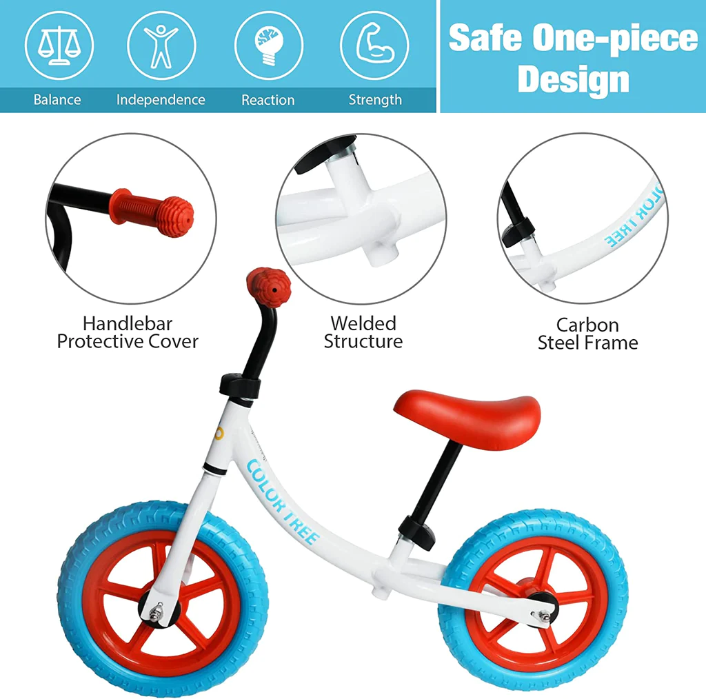 No Pedal Sport Kids Balance Bike Toddler Training Bicycle