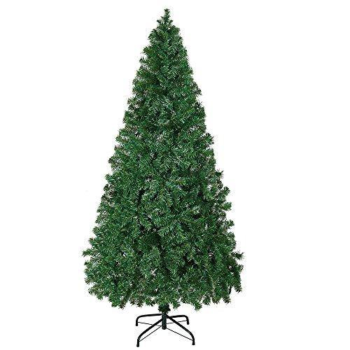 6’ Artificial Christmas Tree with 800 Branch Tips, Green