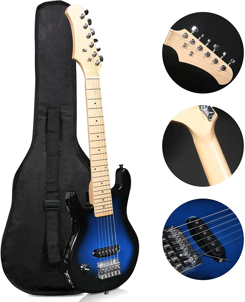 30" Electric Guitar Beginner Kits for Starter Guitar Includes Gig Bag