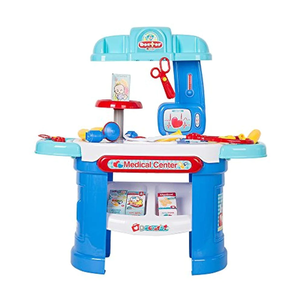 Children Pretend Medical Toy Doctor Kit Dentist Playset