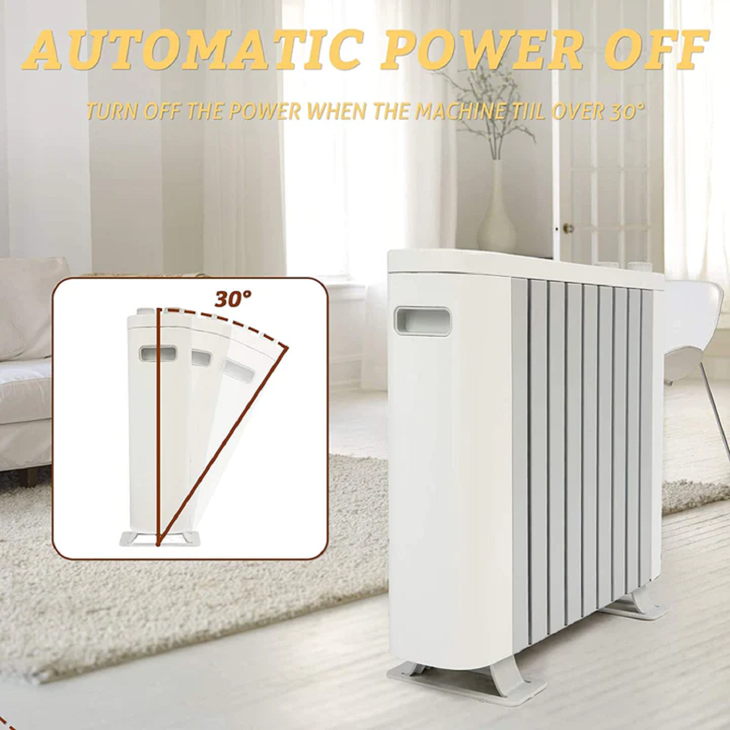 Electric Plate Heater, 1000W Portable Adjustable Thermostat, Convection Heater | karmasfar.us