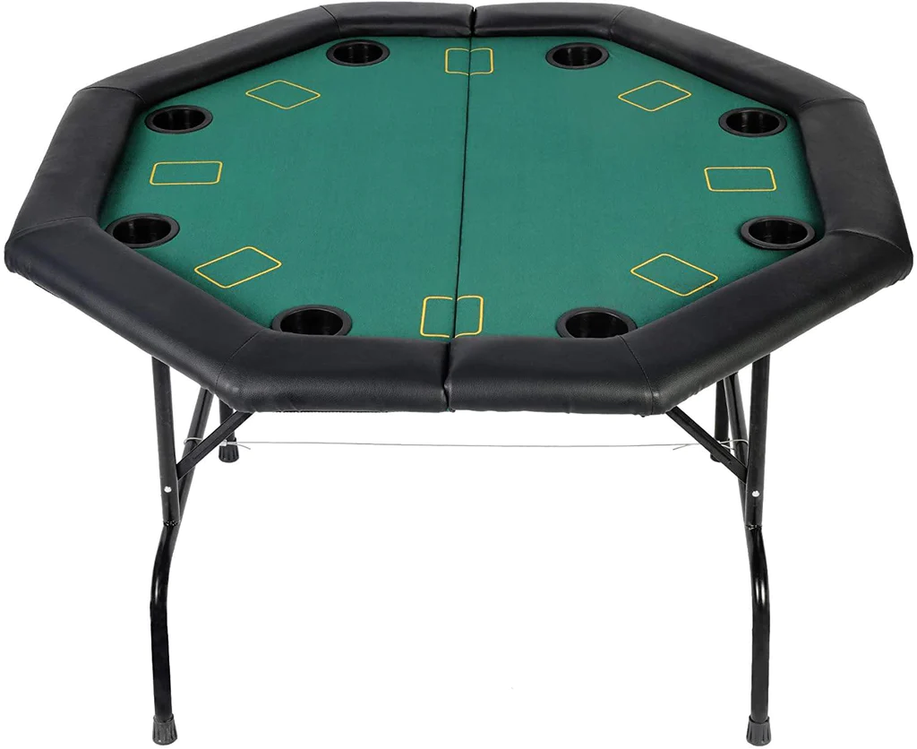 48" Octagon Poker Table Texas Casino Blackjack Table | karmasfar.us
