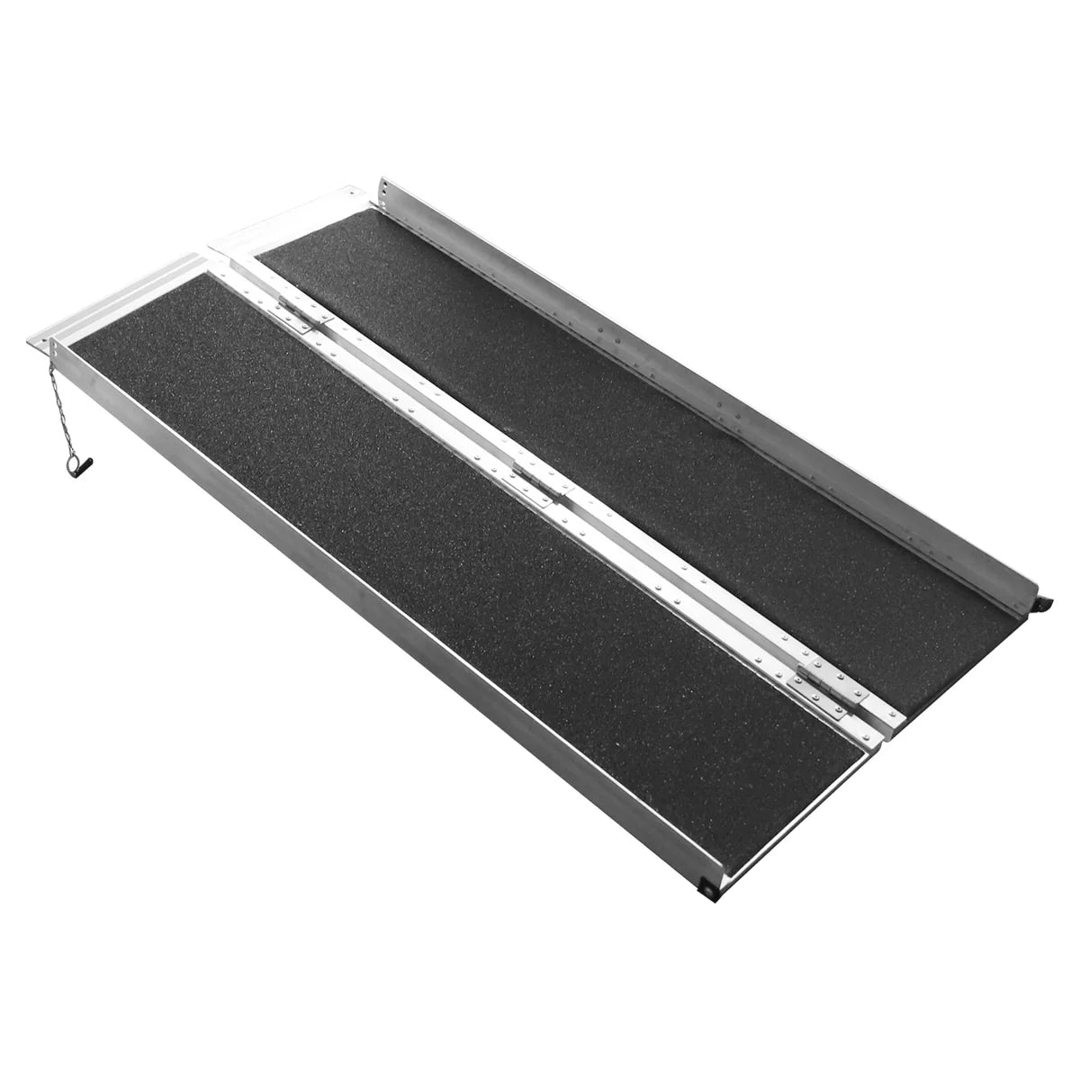 4ft Portable Ramp for Wheelchair Folding Aluminum Alloy Ramp with Handle