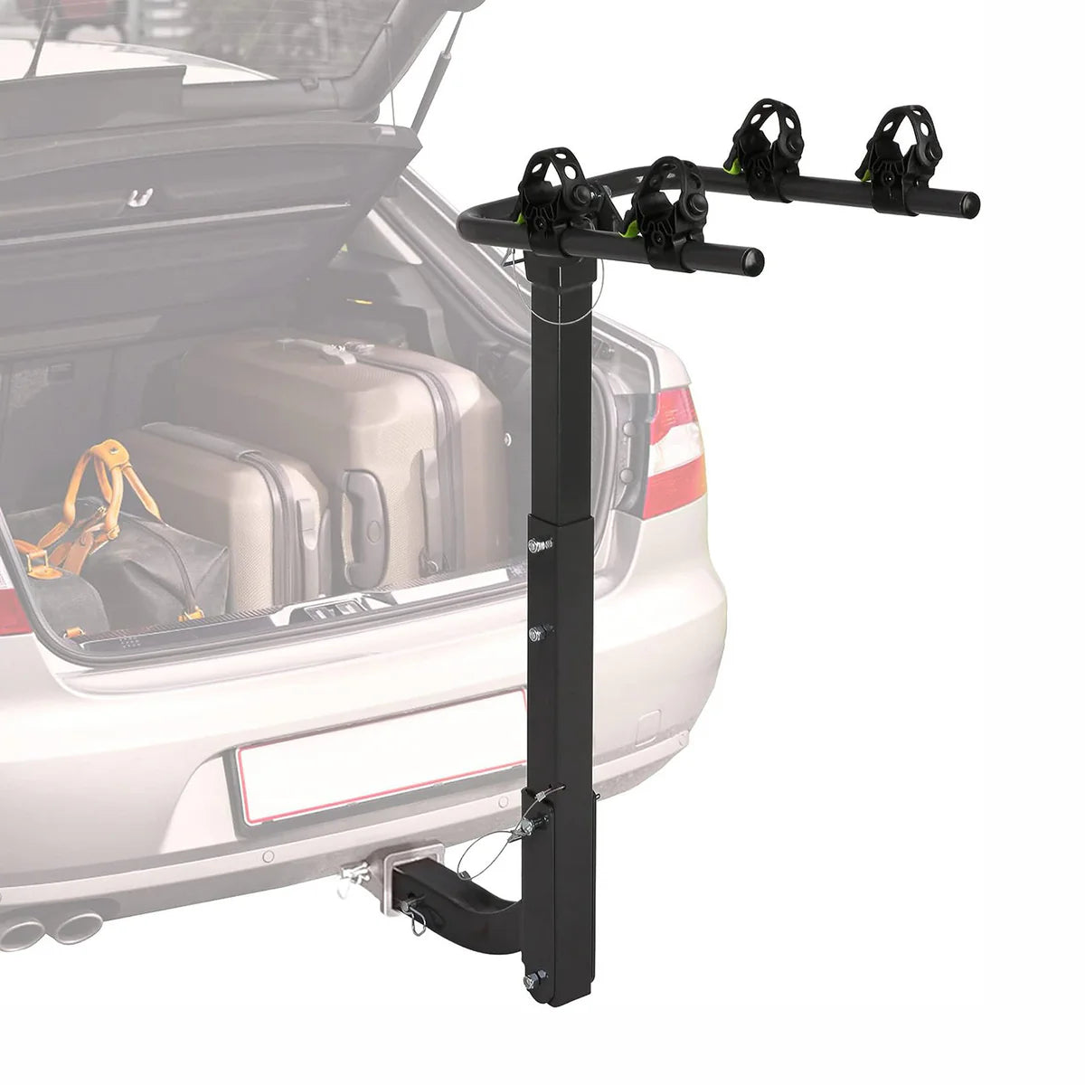 Hitch Bike Rack for 2 Bikes Foldable Bicycle Carrier for Car SUV with 2  Hitch Receiver