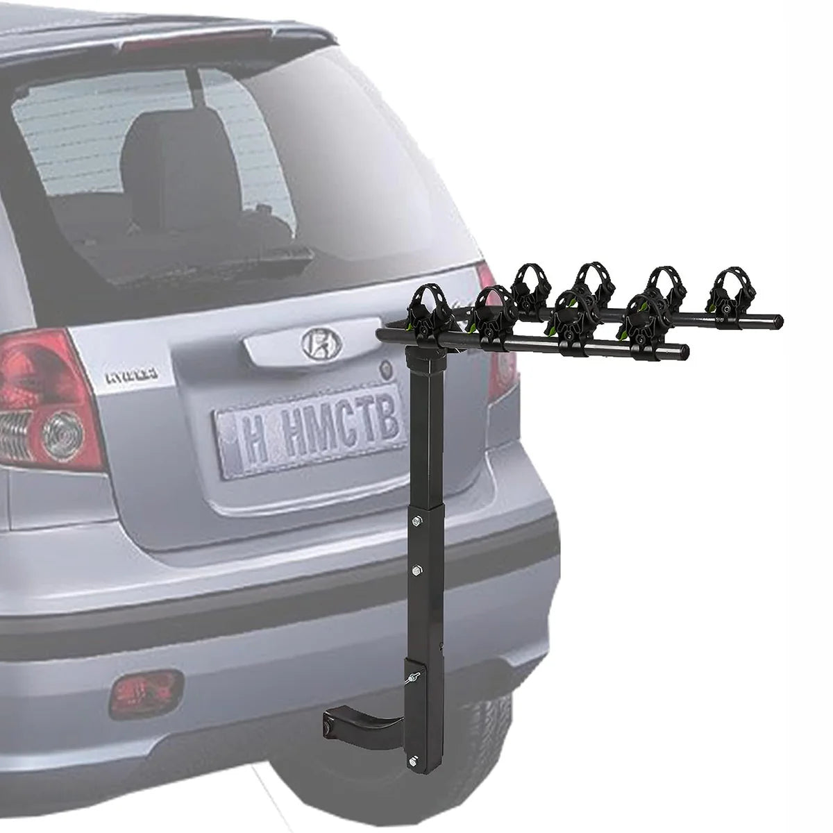 Hitch Bike Rack for 4 Bikes Foldable Bicycle Carrier for Car with 2  Hitch Receiver