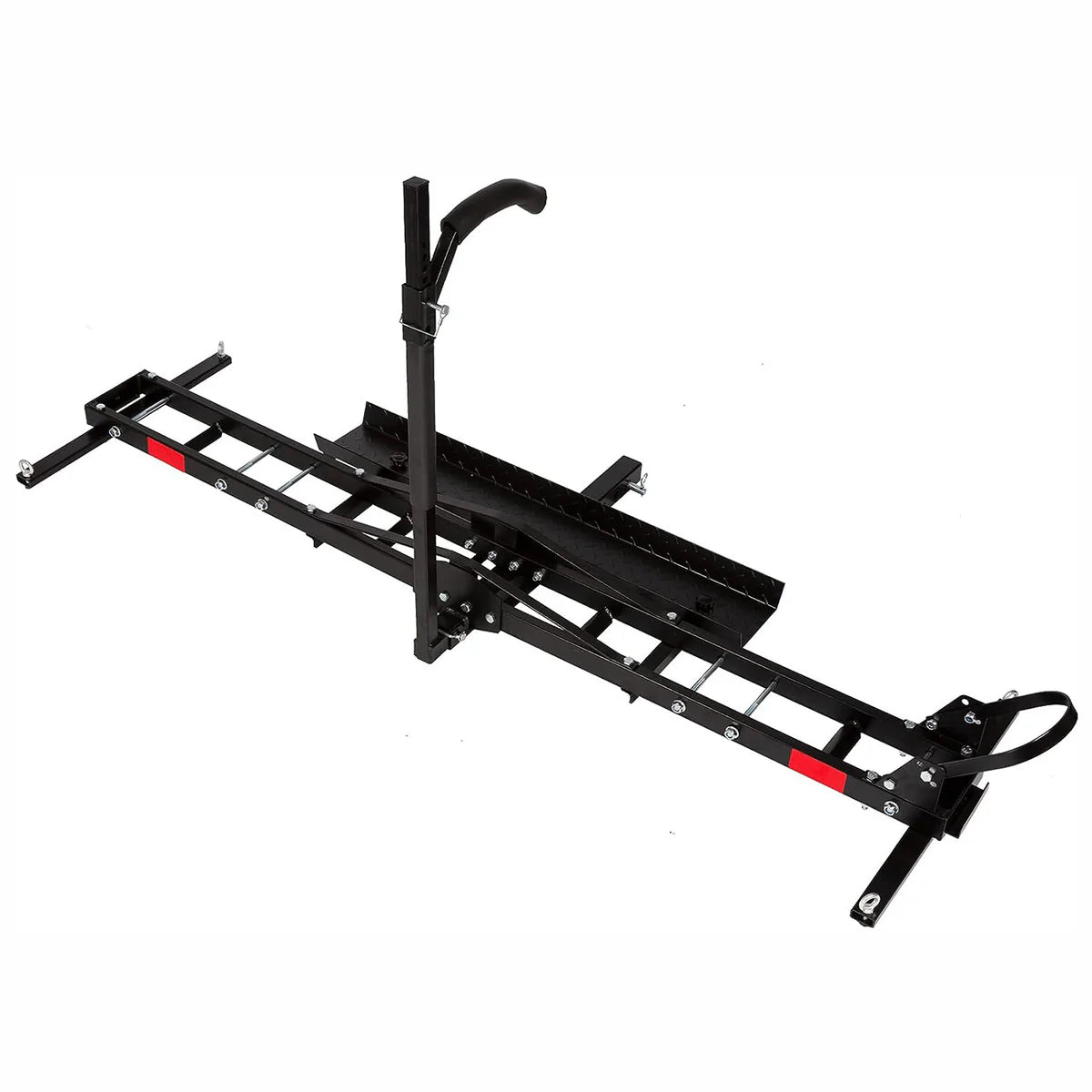 Hitch Mount Dirt Bike Carrier Rack Motorcycle Carrier with Loading Ramp and 2  Hitch Receiver