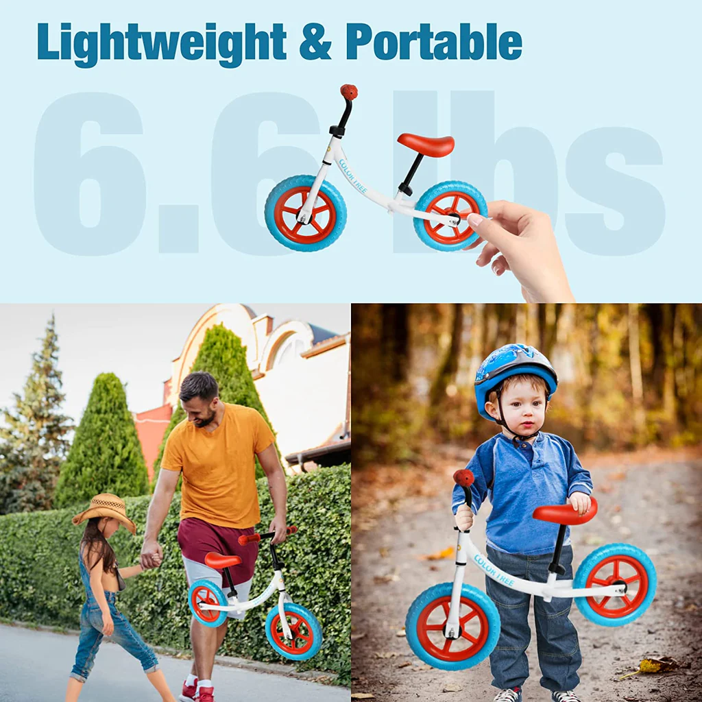 No Pedal Sport Kids Balance Bike Toddler Training Bicycle