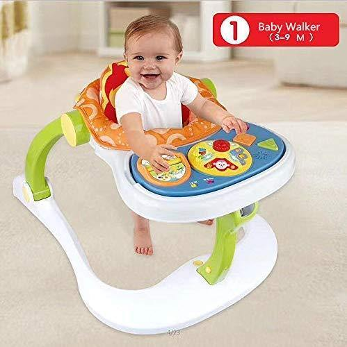 Baby Walker Stroller Sitting Posture Multi-Function Baby Stroller Game Car