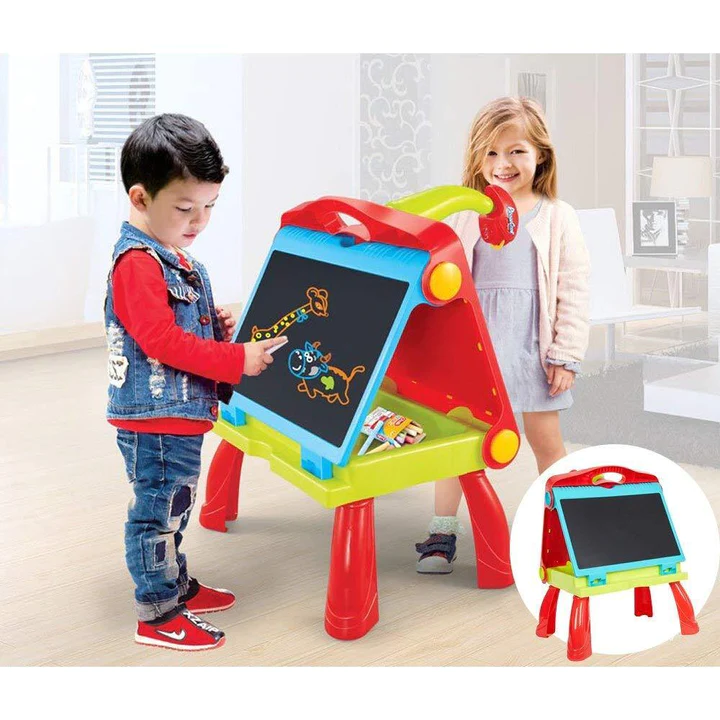 4 in 1 Children Educational Drawing Toy Painting Learning Table