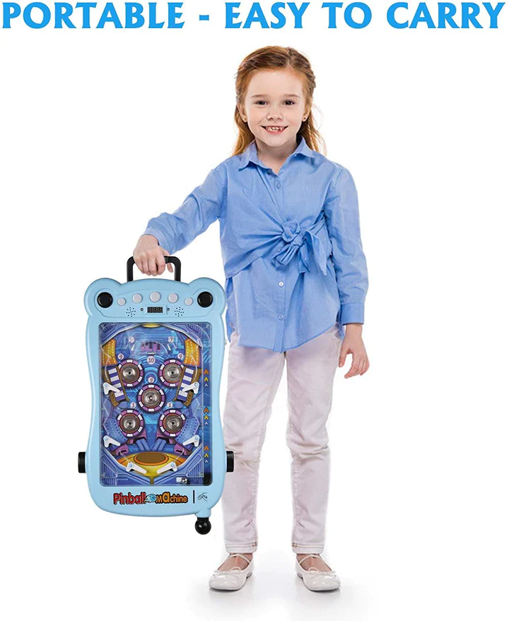 Pinball Machine for Kids Portable Tabletop Game