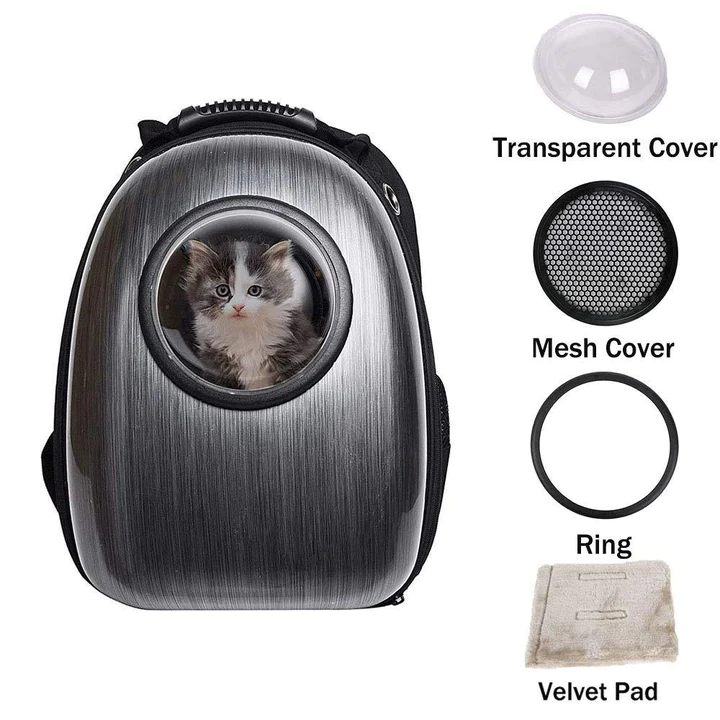 Pet Cat Dog Carrier Backpack Traveler Bubble Space Capsule Travel Bag