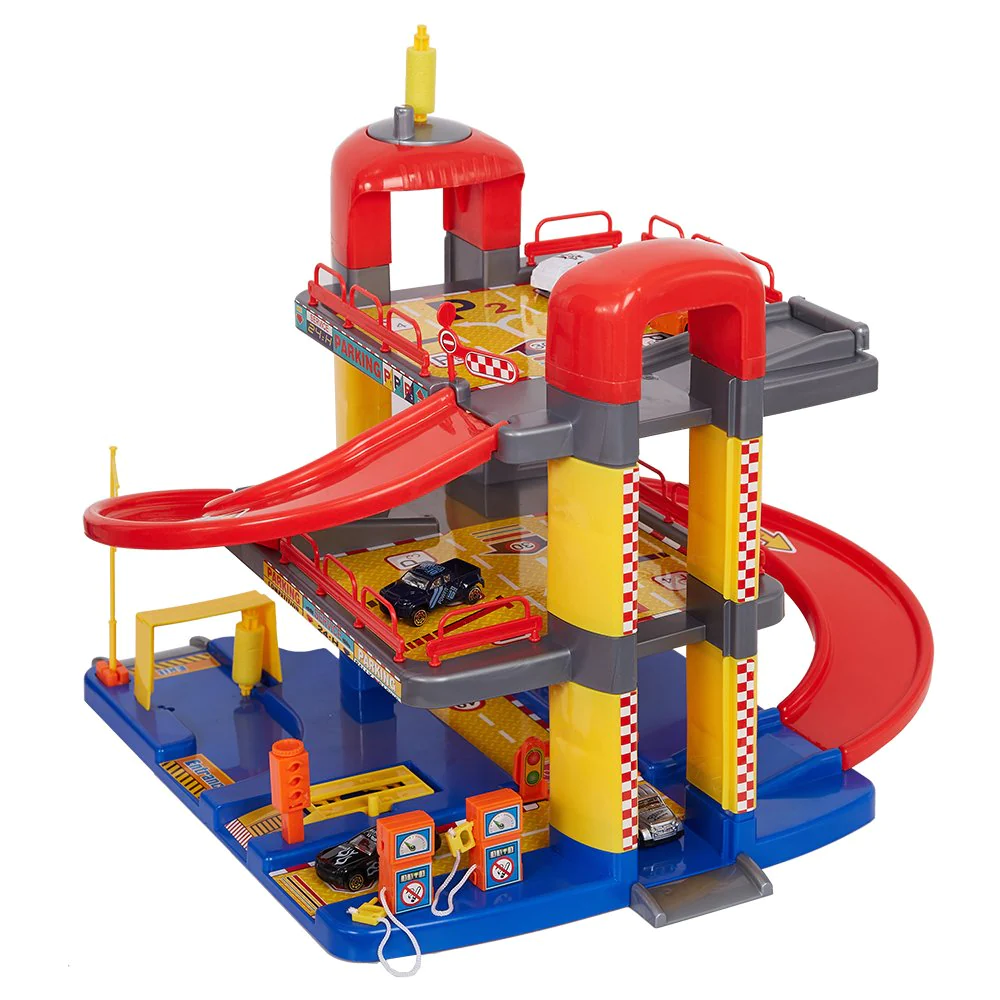 Super Parking Garage Toys Toddler Puzzle Toy Set