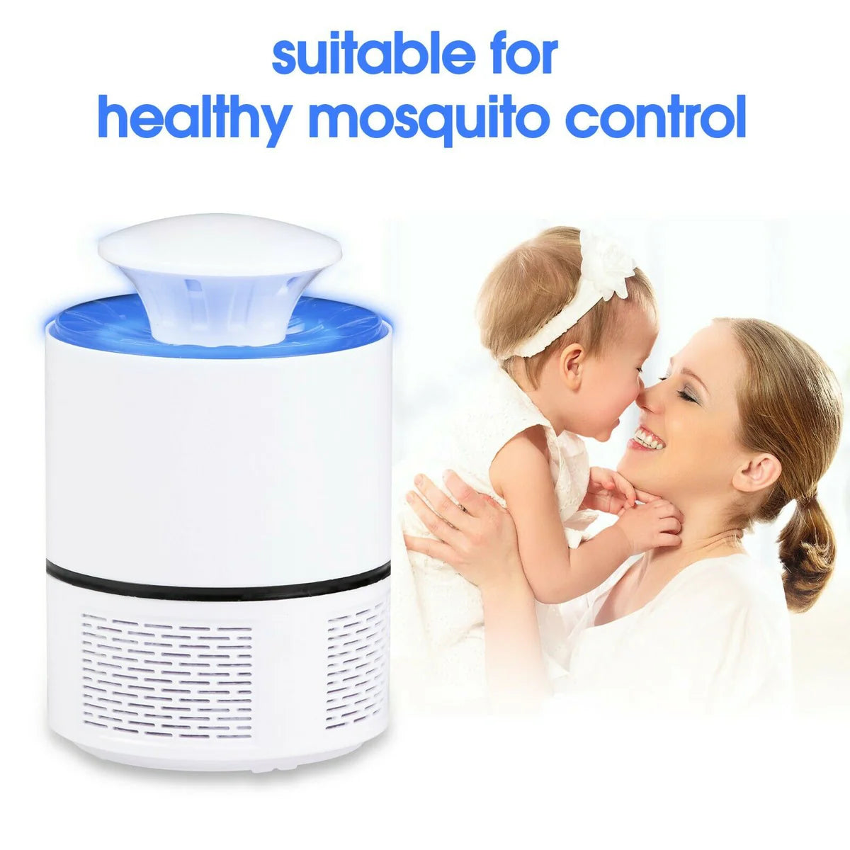 Indoor Mosquito Killer Lamp, LED Light, USB