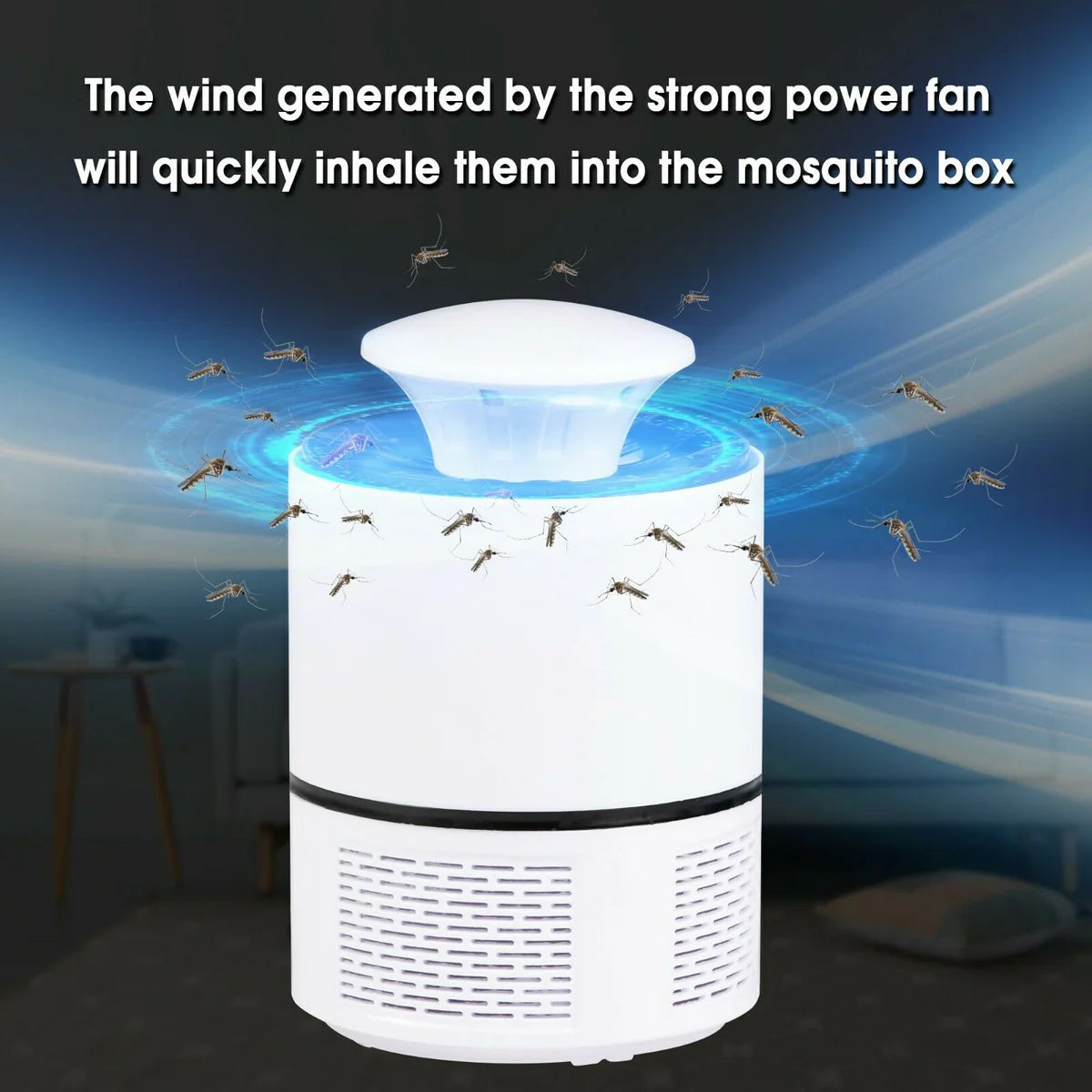 Indoor Mosquito Killer Lamp, LED Light, USB